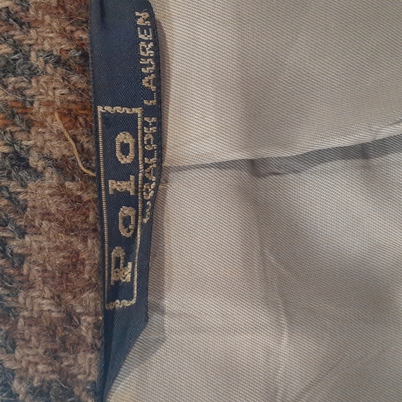 Vintage Polo Ralph Lauren Tweed Blazer. No size tag - Picture 8 of 10